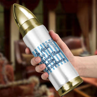 Autism Acceptance Bullet Tumbler In April We Wear Blue Support Neurodivergent