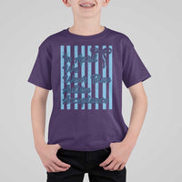 Autism Acceptance T Shirt For Kid In April We Wear Blue Support Neurodivergent