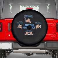 Autism Acceptance Spare Tire Cover Hand Neurodiversity SPED Teacher