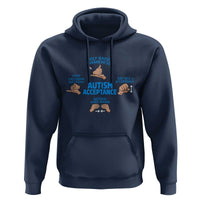 Autism Acceptance Hoodie Hand Neurodiversity SPED Teacher