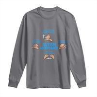 Autism Acceptance Long Sleeve Shirt Hand Neurodiversity SPED Teacher