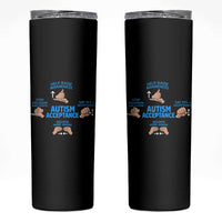 Autism Acceptance Skinny Tumbler Hand Neurodiversity SPED Teacher