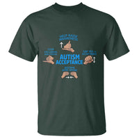 Autism Acceptance T Shirt Hand Neurodiversity SPED Teacher