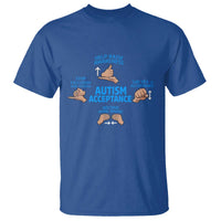 Autism Acceptance T Shirt Hand Neurodiversity SPED Teacher