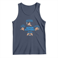 Autism Acceptance Tank Top Hand Neurodiversity SPED Teacher