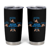 Autism Acceptance Tumbler Cup Hand Neurodiversity SPED Teacher