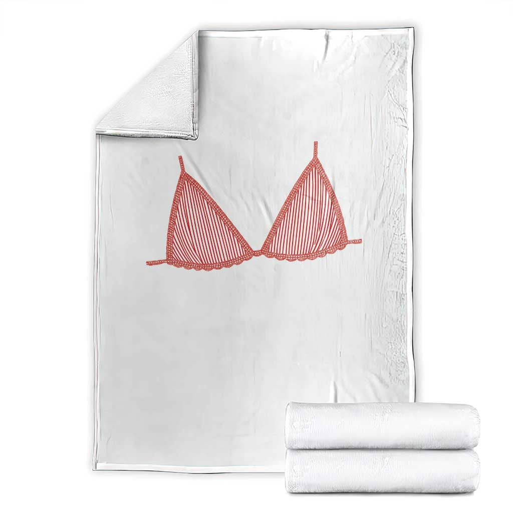 Coastal Bikini Throw Blanket Girls Trip Matching Beach Weekend