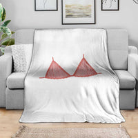 Coastal Bikini Throw Blanket Girls Trip Matching Beach Weekend