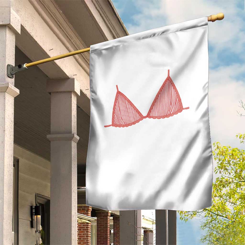 Coastal Bikini Garden Flag Girls Trip Matching Beach Weekend
