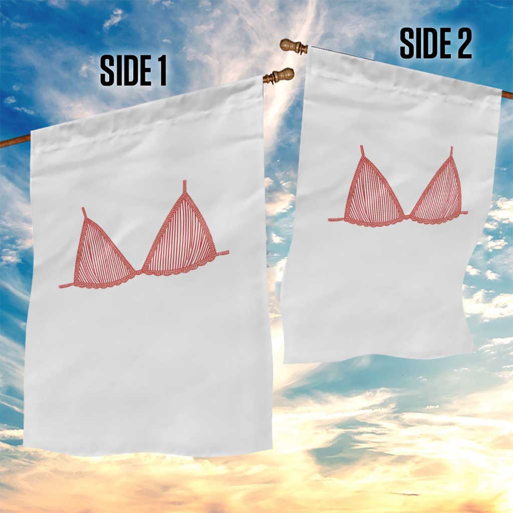 Coastal Bikini Garden Flag Girls Trip Matching Beach Weekend