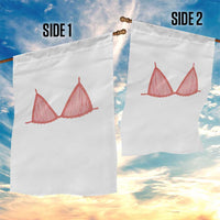 Coastal Bikini Garden Flag Girls Trip Matching Beach Weekend