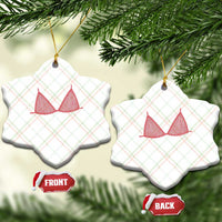 Coastal Bikini Ceramic Ornament Girls Trip Matching Beach Weekend