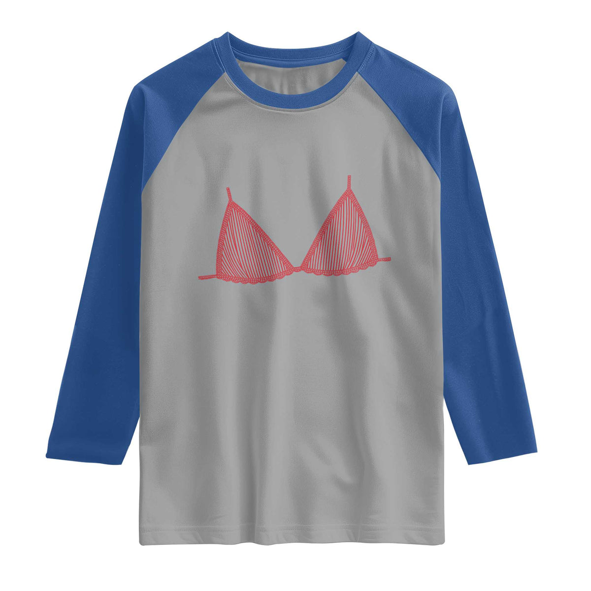 Coastal Bikini Raglan Shirt Girls Trip Matching Beach Weekend