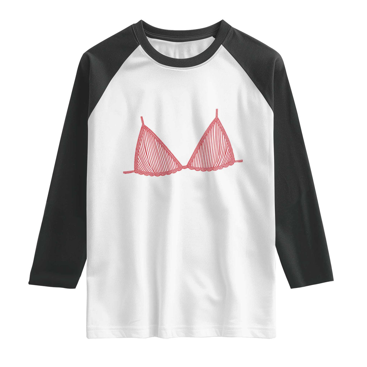 Coastal Bikini Raglan Shirt Girls Trip Matching Beach Weekend