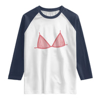 Coastal Bikini Raglan Shirt Girls Trip Matching Beach Weekend