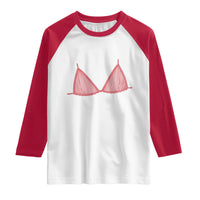 Coastal Bikini Raglan Shirt Girls Trip Matching Beach Weekend