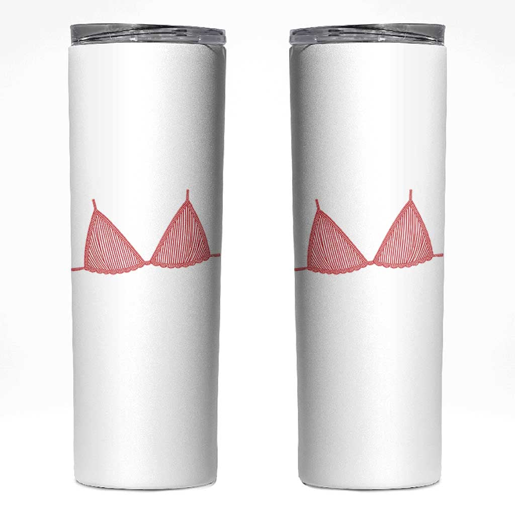 Coastal Bikini Skinny Tumbler Girls Trip Matching Beach Weekend