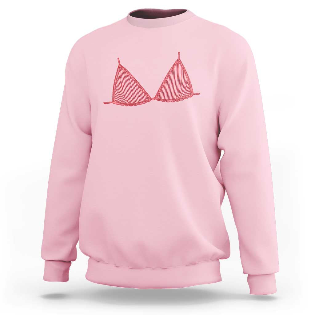 Coastal Bikini Sweatshirt Girls Trip Matching Beach Weekend