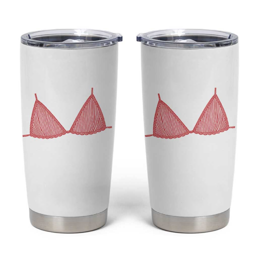 Coastal Bikini Tumbler Cup Girls Trip Matching Beach Weekend