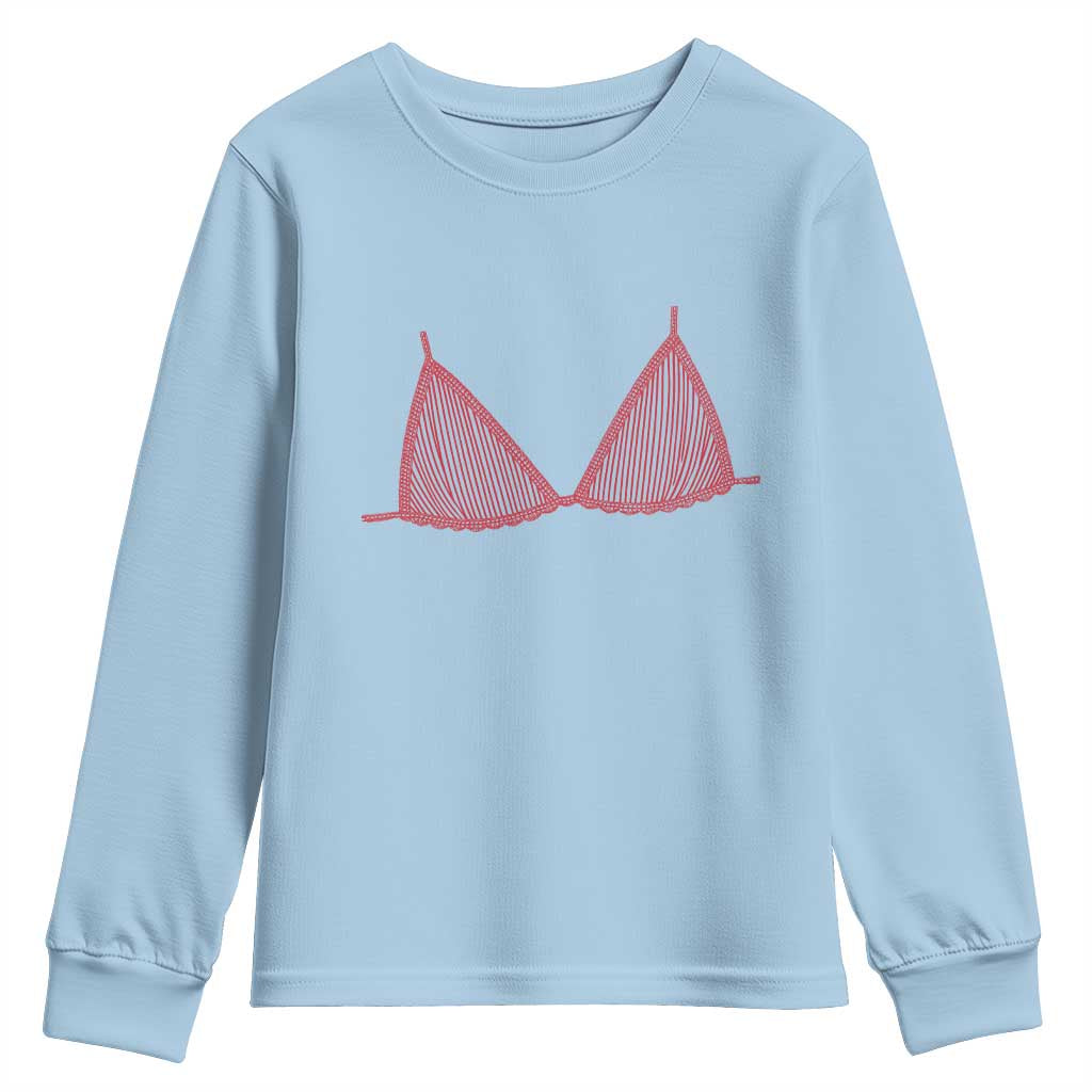 Coastal Bikini Youth Sweatshirt Girls Trip Matching Beach Weekend