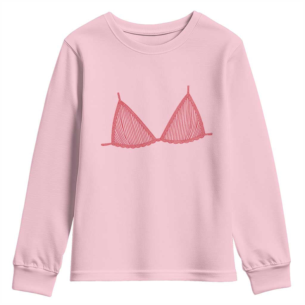 Coastal Bikini Youth Sweatshirt Girls Trip Matching Beach Weekend
