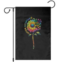 Autism Acceptance Garden Flag Accept Understand Love Sunflower Puzzle