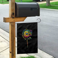 Autism Acceptance Garden Flag Accept Understand Love Sunflower Puzzle