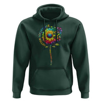 Autism Acceptance Hoodie Accept Understand Love Sunflower Puzzle