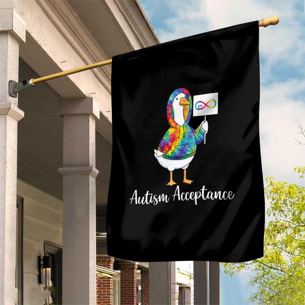 Autism Acceptance Garden Flag Accept Understand Love Support Neurodivergent