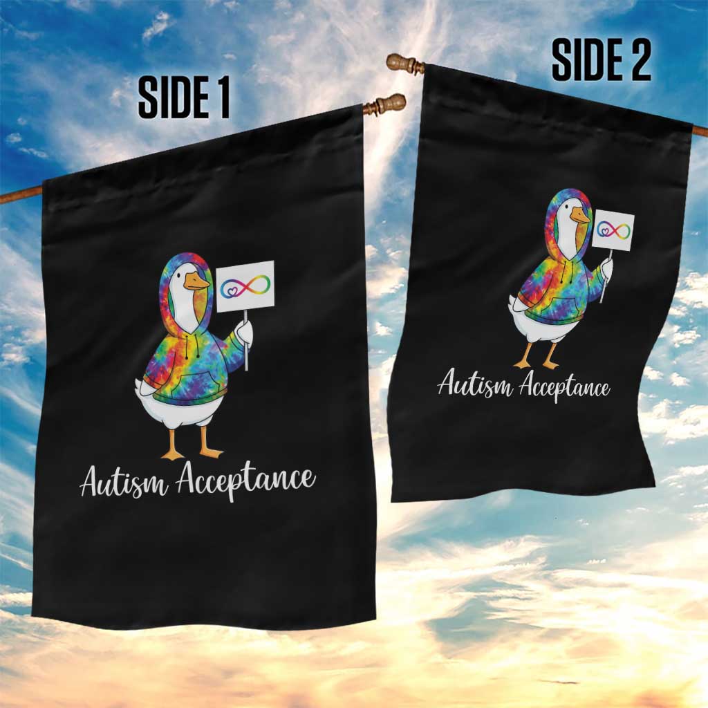 Autism Acceptance Garden Flag Accept Understand Love Support Neurodivergent