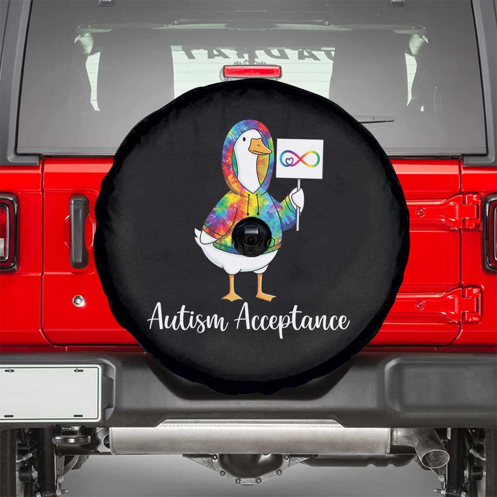 Autism Acceptance Spare Tire Cover Accept Understand Love Support Neurodivergent