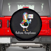 Autism Acceptance Spare Tire Cover Accept Understand Love Support Neurodivergent