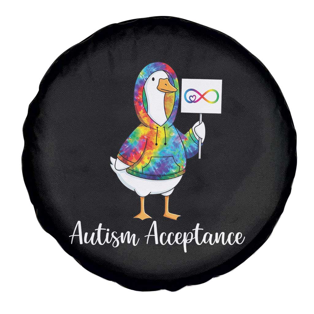 Autism Acceptance Spare Tire Cover Accept Understand Love Support Neurodivergent