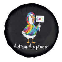 Autism Acceptance Spare Tire Cover Accept Understand Love Support Neurodivergent