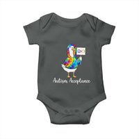 Autism Acceptance Baby Onesie Accept Understand Love Support Neurodivergent