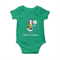 Autism Acceptance Baby Onesie Accept Understand Love Support Neurodivergent