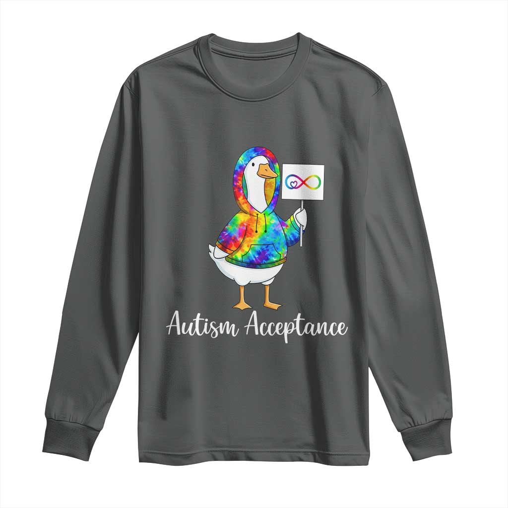 Autism Acceptance Long Sleeve Shirt Accept Understand Love Support Neurodivergent