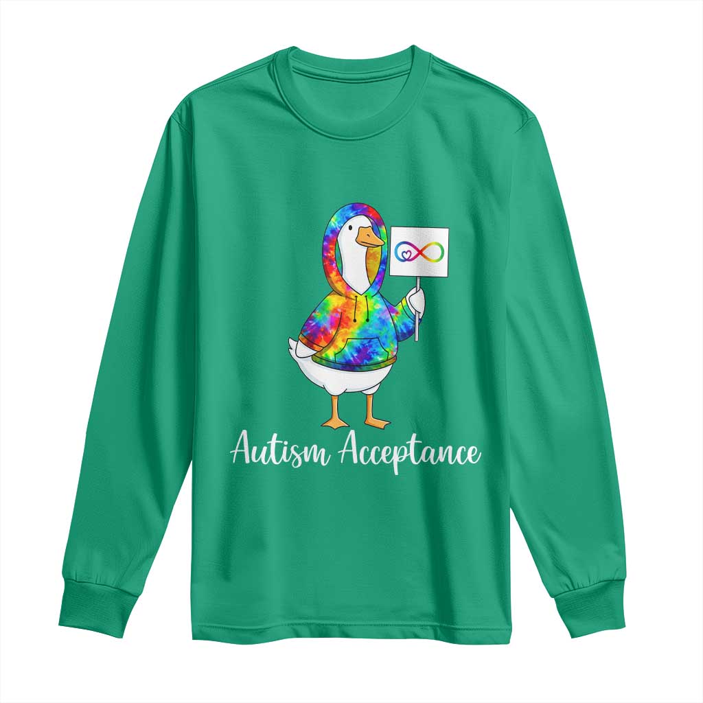 Autism Acceptance Long Sleeve Shirt Accept Understand Love Support Neurodivergent