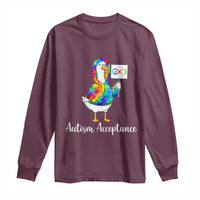 Autism Acceptance Long Sleeve Shirt Accept Understand Love Support Neurodivergent