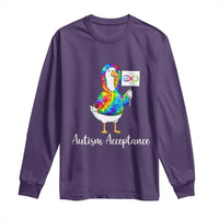 Autism Acceptance Long Sleeve Shirt Accept Understand Love Support Neurodivergent