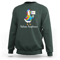 Autism Acceptance Sweatshirt Accept Understand Love Support Neurodivergent