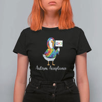 Autism Acceptance T Shirt For Women Accept Understand Love Support Neurodivergent