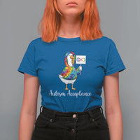 Autism Acceptance T Shirt For Women Accept Understand Love Support Neurodivergent