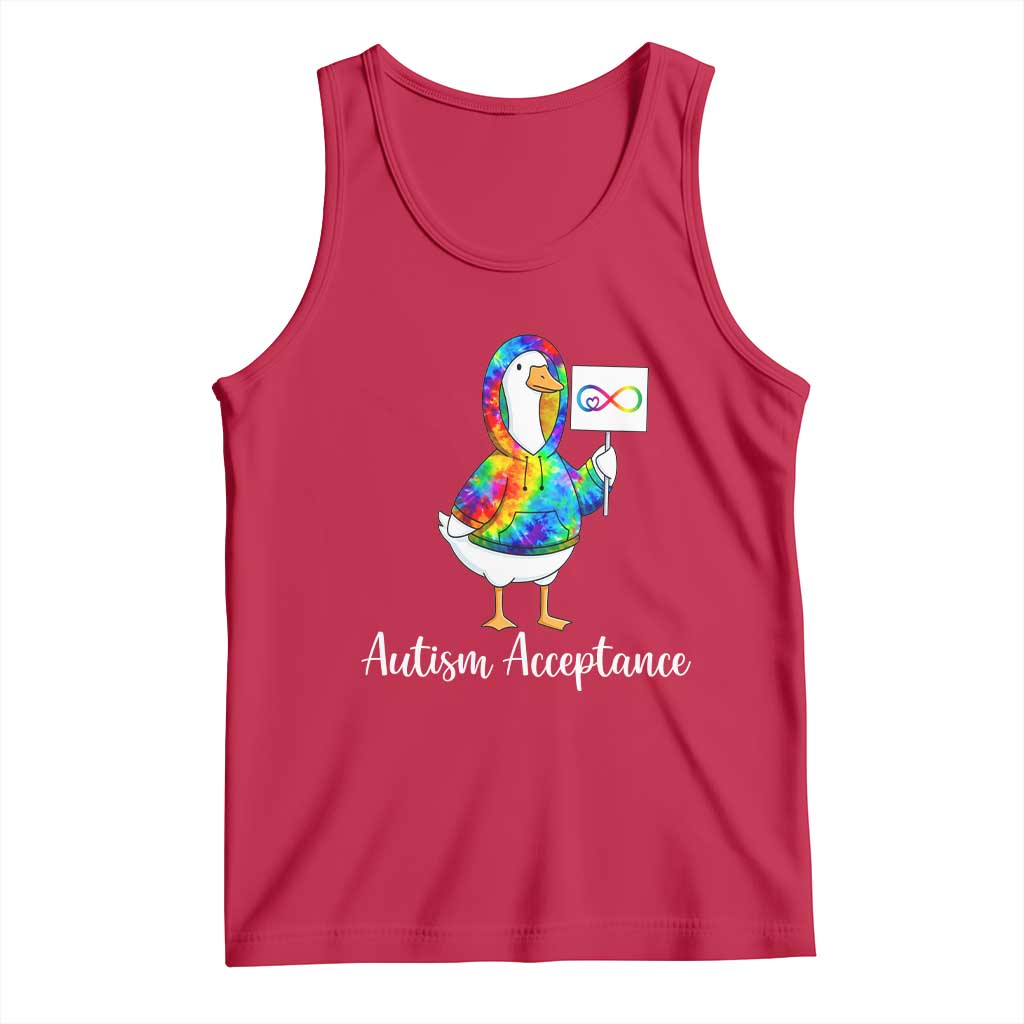 Autism Acceptance Tank Top Accept Understand Love Support Neurodivergent
