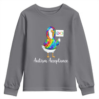 Autism Acceptance Youth Sweatshirt Accept Understand Love Support Neurodivergent