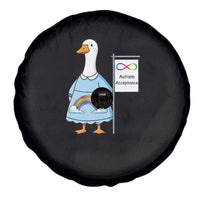 Autism Acceptance Spare Tire Cover Neurodivergent Awareness Silly Goose Support