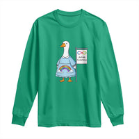 Autism Acceptance Long Sleeve Shirt Neurodivergent Awareness Silly Goose Support