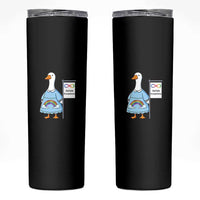 Autism Acceptance Skinny Tumbler Neurodivergent Awareness Silly Goose Support