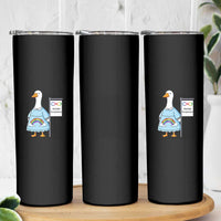 Autism Acceptance Skinny Tumbler Neurodivergent Awareness Silly Goose Support