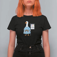 Autism Acceptance T Shirt For Women Neurodivergent Awareness Silly Goose Support